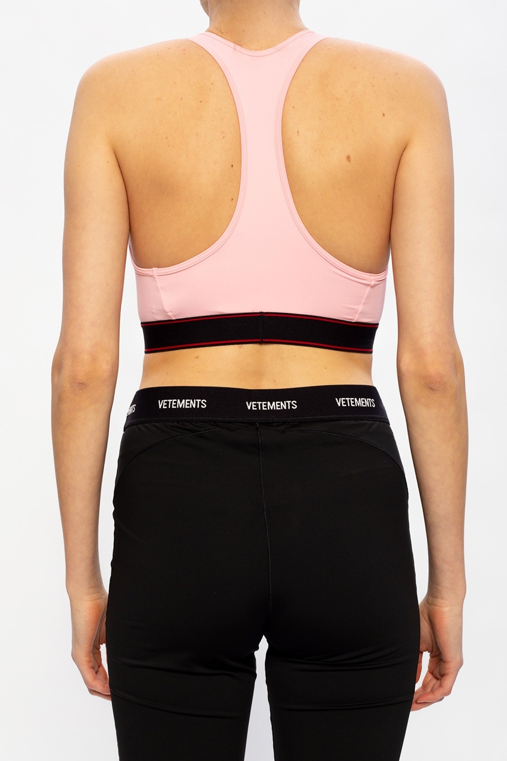 VETEMENTS Sports bra with logo